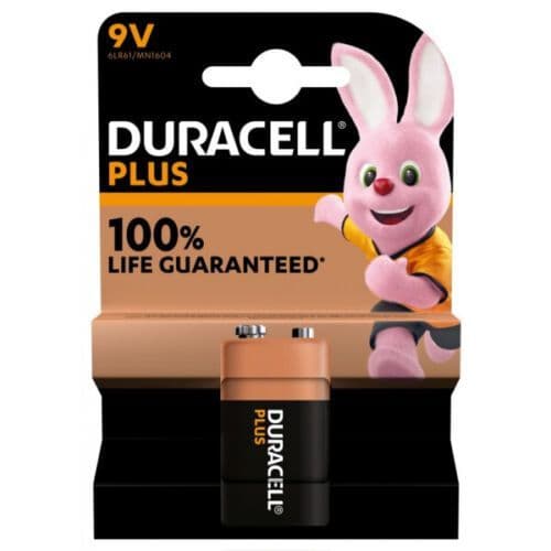 Duracell 9V MN1604 Alkaline Battery | Cables 4 ALL
