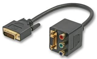 DVI TO VGA and Component Video Adaptor / Splitter