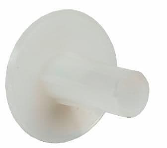 Hole Cable Tidy - 10 Pack - For Sealing Cable entry holes (Clear)