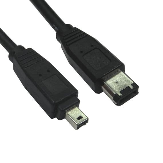 Firewire Cable - 6 pn to 4 Pin (2 Metres)