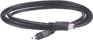Firewire Cable - 6 pn to 4 Pin (2 Metres)
