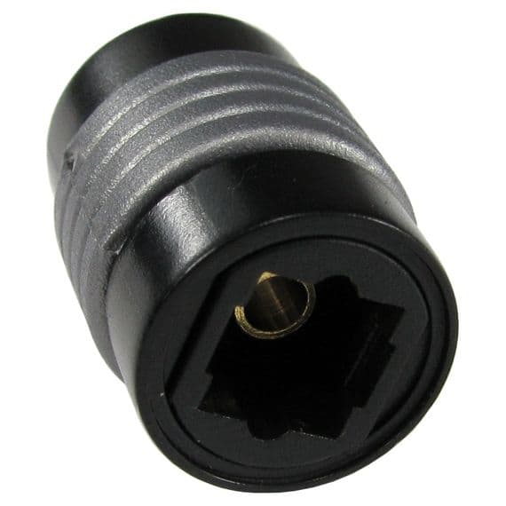 Gold Plated Optical Single Coupler (Toslink)