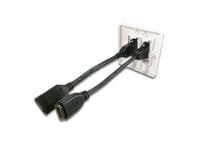 HDMI and DisplayPort Wall Plate - Quick Connect | Cables4all