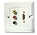 HDMI and RCA AV Wall Plate - Quick Connect