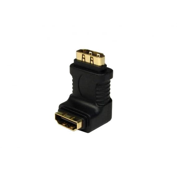 HDMI R/A Coupler - Female HDMI Adapter with Gold Plated Connectors | Cables4all