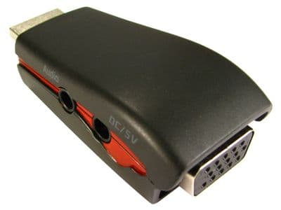 HDMI To VGA Dongle / Converter with Audio Support