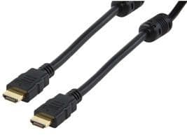 High Speed 1m HDMI Lead - Fitted with Ferrite Cores