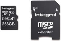 Integral 256GB Micro SDHC Card  - 256GB Micro SD Memory Card Class 10 | Cables 4 ALL