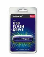 Integral EVO 64GB USB 2.0 Flash Drive | Cables 4 ALL