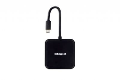 Integral Multi USB C Card Reader (SD, SDHC, Compact Flash, Micro SD)