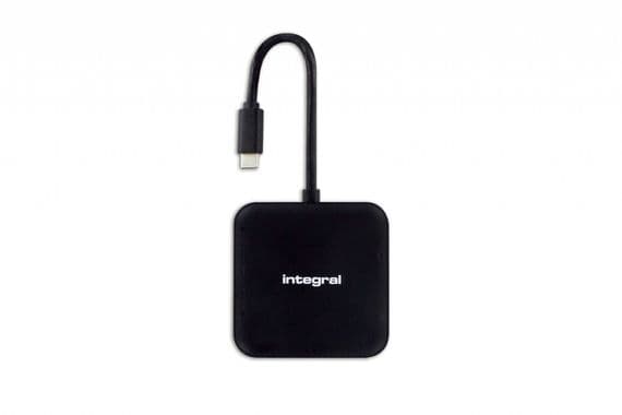 Integral Multi USB C Memory Card Reader (SD, SDHC, Compact Flash, Micro SD) | Cables 4 ALL
