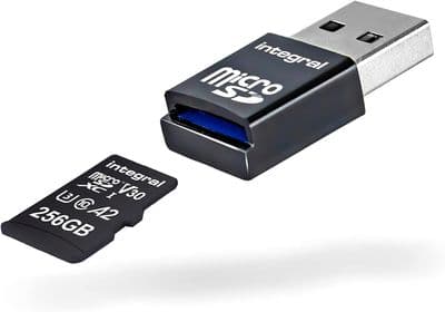 Integral USB 3.0 Micro SD Card reader
