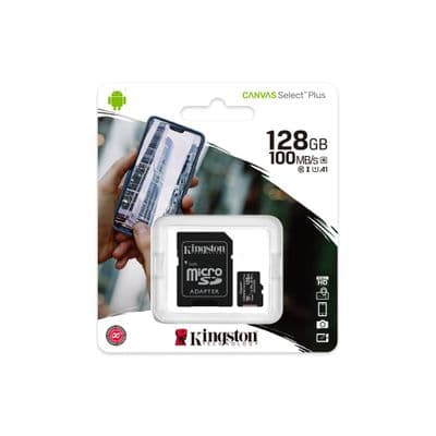 Kingston 128GB Micro SDXC Card  - 128GB Micro SD  Card