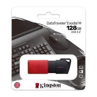 Kingston  128GB USB 3.0 Flash Drive - DataTraveller Exodia M | Cables 4 ALL