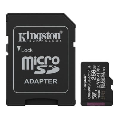 Kingston 256GB Micro SD Card  - 256GB Micro SDXC