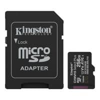 Kingston 256GB Micro SDXC Card  - 256GB Micro SD  Card | Cables 4 ALL