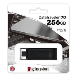 Kingston 256GB USB C Flash Drive - DT70  | Cables 4 ALL