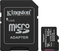 Kingston Canvas Select Plus Gen3 512GB microSDXC A1 U3 V30 SD Card