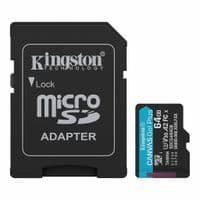 Kingston Canvas Go! Plus 64GB microSDXC Card – Fast  Memory Card | Cables 4 ALL