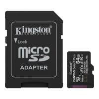 Kingston 64GB Micro SDXC Card  -  Canvas Select Plus 64GB Micro SD  Card | Cables 4 ALL