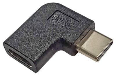Left Angled USB C 90 degree Adaptor - USB 3.0 Type C