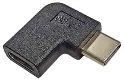 Left Angled USB C 90 degree Adaptor - USB 3.0 Type C | Cables 4 ALL