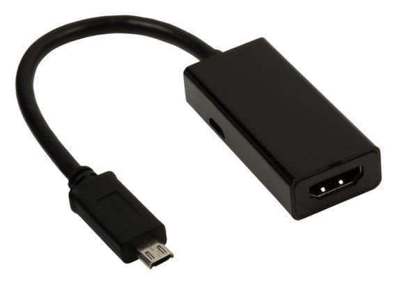 MHL Adapter Cable - USB 11 Pin Micro B to HDMI | Cables4all