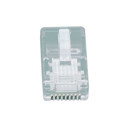 Modular RJ45 Plugs / CAT5e Network Connectors - For Flat Ethernet Cables