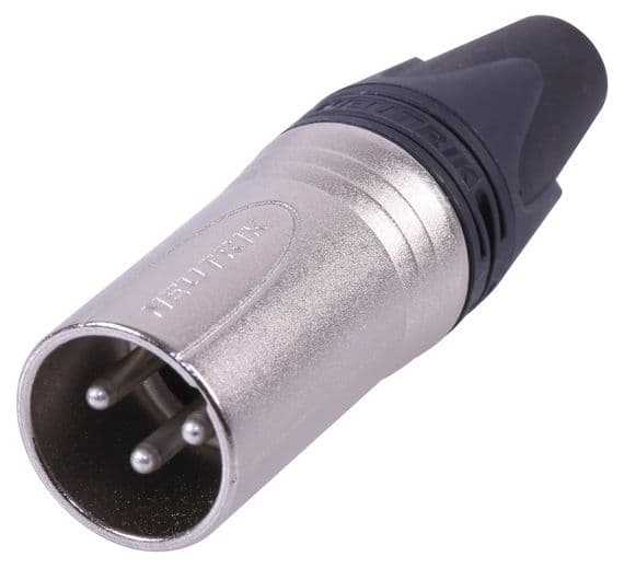 Neutrik NC3MXX Male XLR Plug 3 Pin | Van Damme Cable | Cables 4 ALL