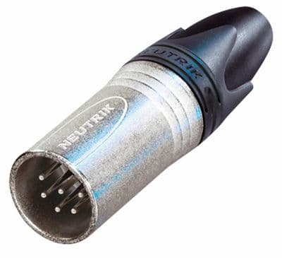 Neutrik NC5MXX 5 Pin Male XLR Cable Plug – XX Series