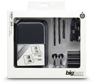 Nintendo DSI / DS Lite Essential Pack - Case, Screen Protectors, Stylus, Earphones, Strap