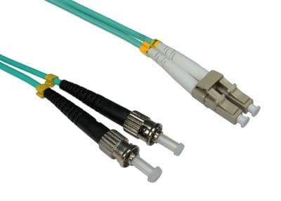 OM3 Fibre Optic Network Cables - LC to ST - Multi-Mode