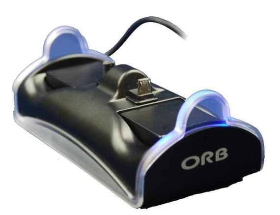 ORB Playstation 4 Dual Controller Charge Dock | PS4 Charger | Cables4all