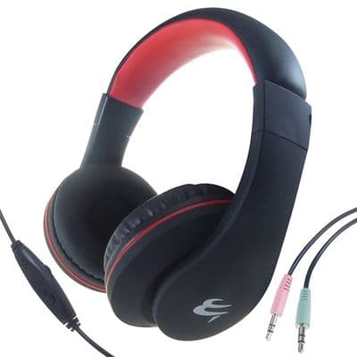 PC Headset with Built in Microphone and Volume Control