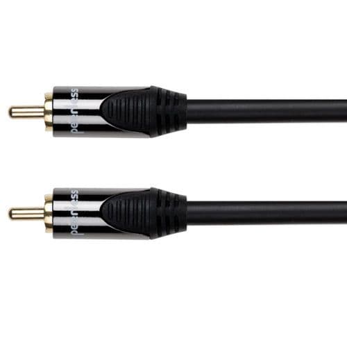 Peerless DE-DC01 1m Digital Coaxial Audio Lead - RCA plug to RCA plug