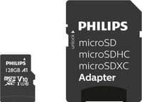 Philips 128GB Micro SDXC Card 128GB Memory Card With SD Adapter | Cables 4ALL