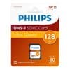 Philips 128GB SDXC UHS-I Memory Card – Class 10 Full HD (PHSD128GUHSIU1)