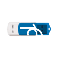Philips 16GB USB 2.0 Flash Drive - Blue | Cables 4 ALL