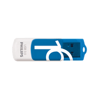 Philips 16GB USB 3.0 Flash Drive  - Vivid Edition Blue | Cables 4 ALL