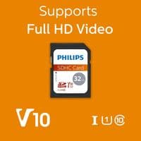 Philips 32GB SDHC UHS-I Memory Card – Class 10 Full HD | Cables 4 ALL
