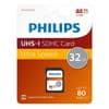 Philips 32GB SDHC UHS-I Memory Card – Class 10 Full HD (PHSD32GUHSIU1)