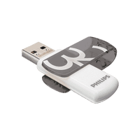 Philips 32GB USB 2.0 Flash Drive - Grey | Cables 4 ALL