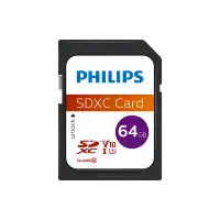 Philips 64GB SDXC UHS-I Card – Fast Class 10 Full HD Storage | Cables 4 ALL