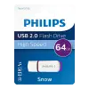 Philips 64GB USB 2.0  Flash Drive - Philips 'Snow' Edition