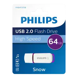 Philips Snow 64GB USB 2.0 Flash Drive - Portable Data Storage | Cables 4 ALL