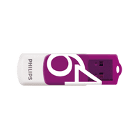 Philips 64GB USB 2.0 Flash Drive - Purple Vivid Edition  | Cables 4 ALL