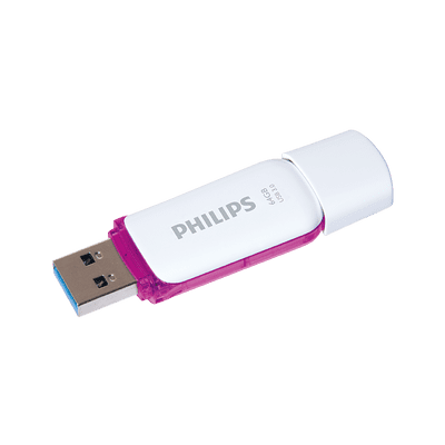 Philips 64GB USB 3.0  Flash Drive - Philips 'Snow' Edition