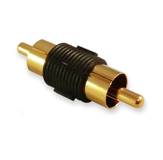 Phono RCA Single Male Coupler | Cables 4 ALL