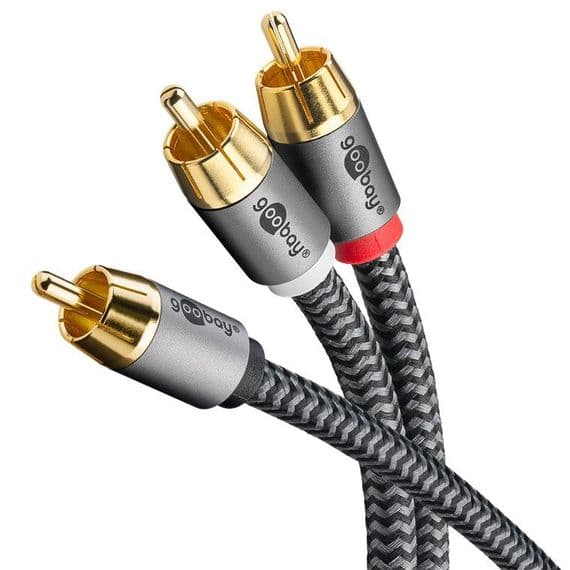 Premium 10m RCA Y Cable Subwoofer Cable | Cables 4 ALL
