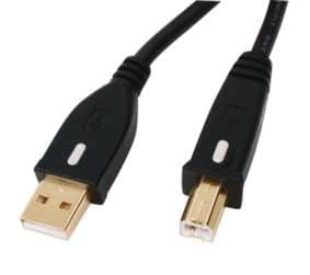 Premium 3m USB 2.0 A to B Lead - Gold plated